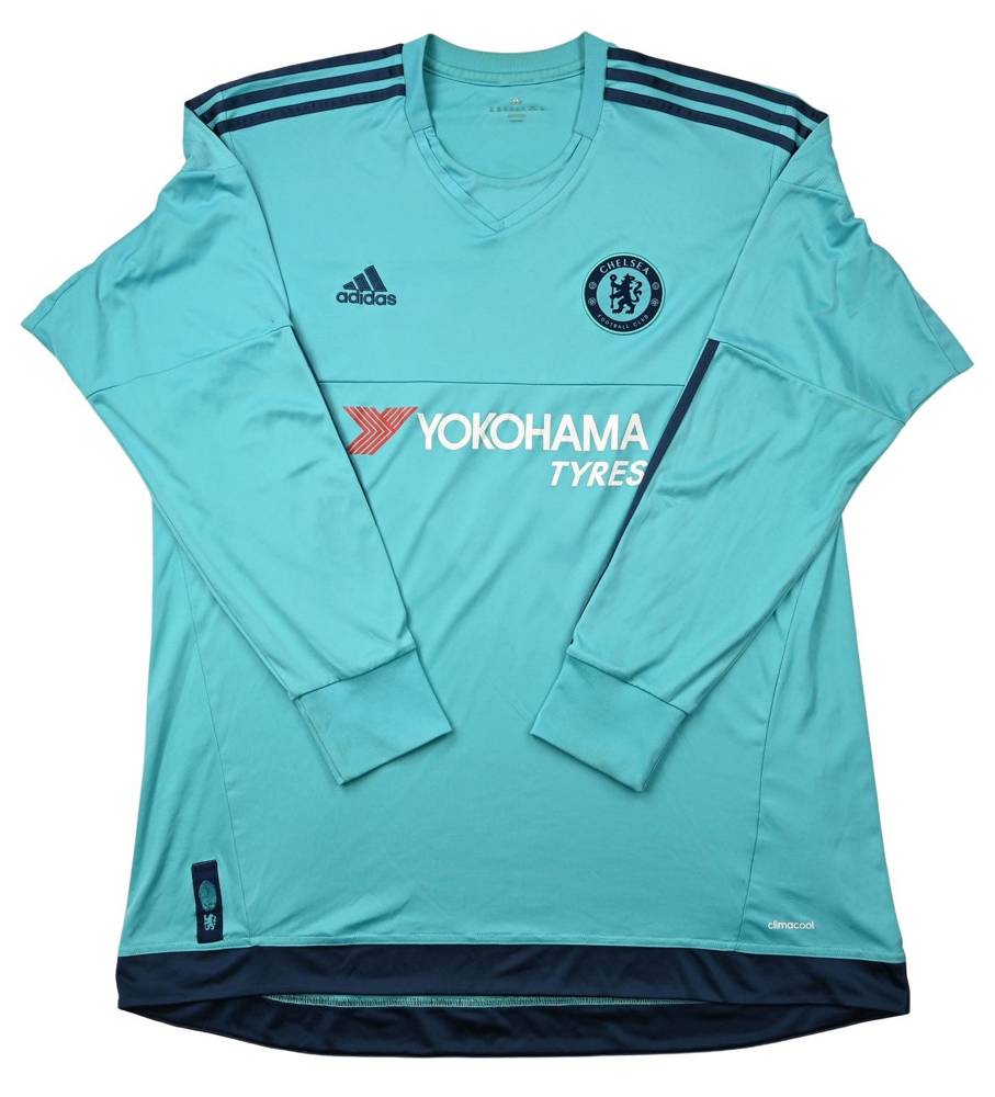 2015-16 CHELSEA LONDON *COURTOIS* GOALKEEPER SHIRT XXL