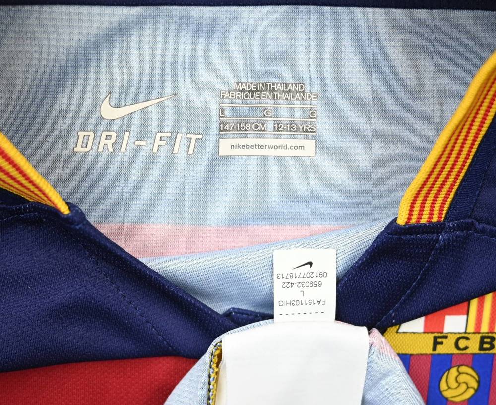 2020-21 Barcelona Home Match Shirt #10 MESSI Champions League – Kitroom  Football