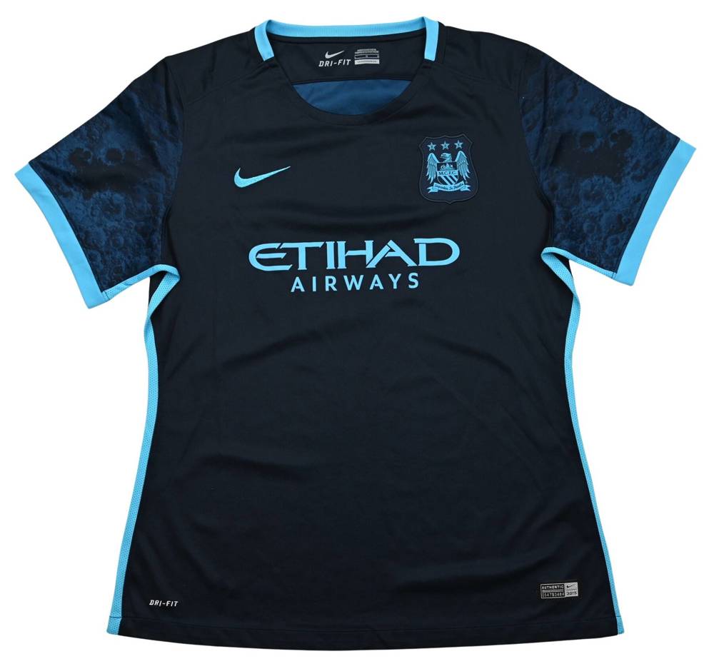 2015-16 MANCHESTER CITY SHIRT WOMEN L