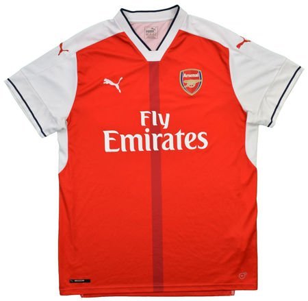 2016-17 ARSENAL LONDON SHIRT XL