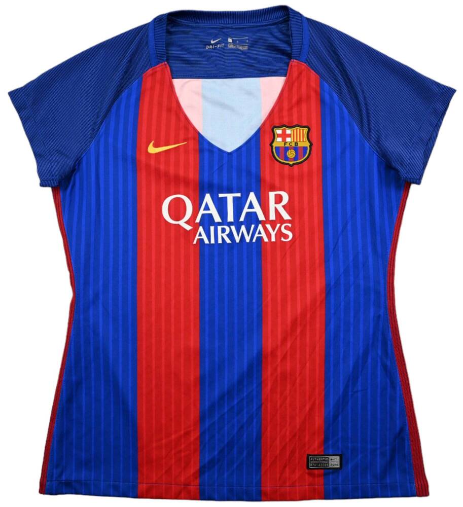 2016-17 FC BARCELONA SHIRT WOMENS L