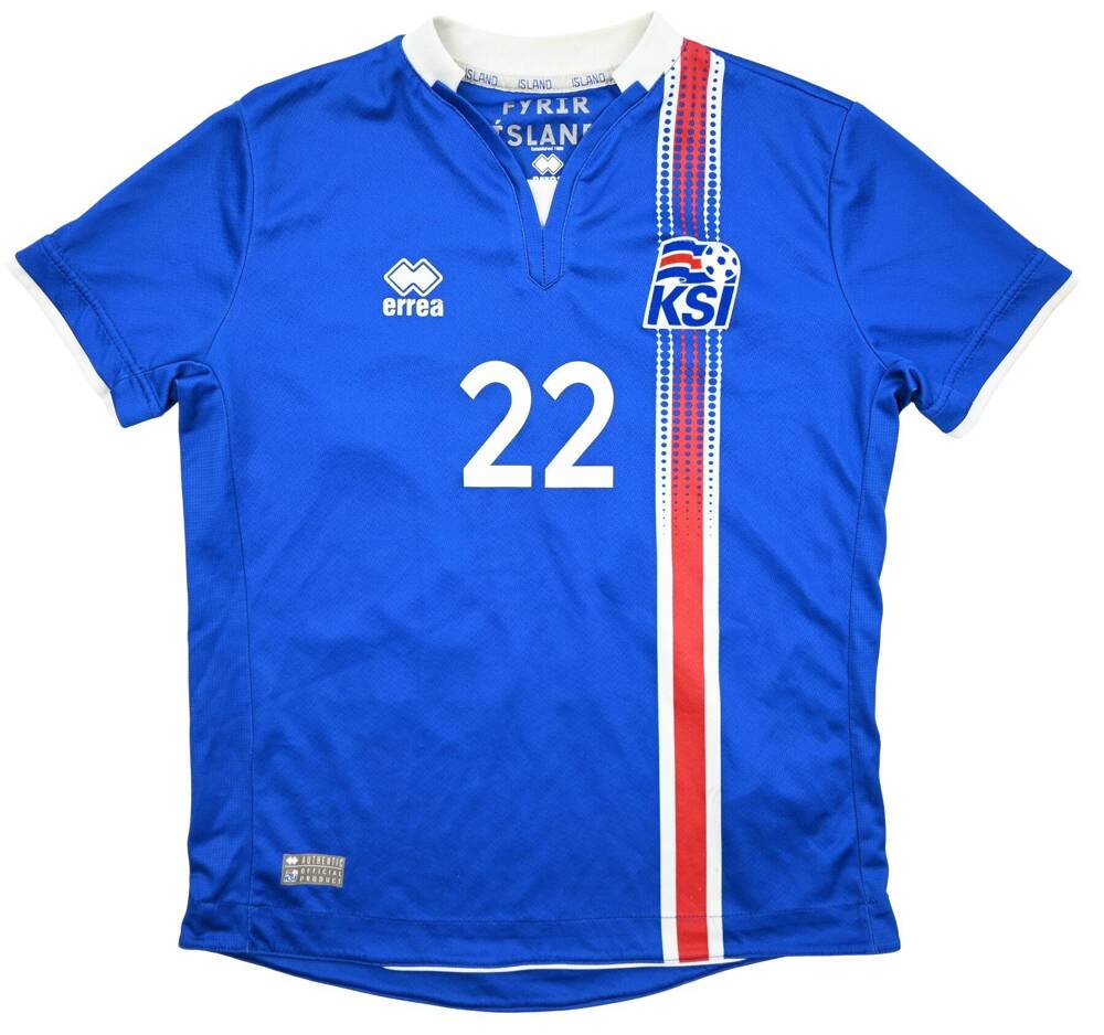 2016-17 ICELAND *GUDJOHNSEN* SHIRT XXS