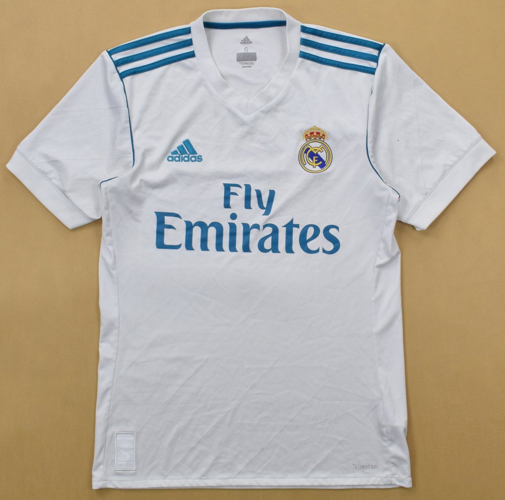 2017-18 REAL MADRID SHIRT S Football / Soccer \ European Clubs ...