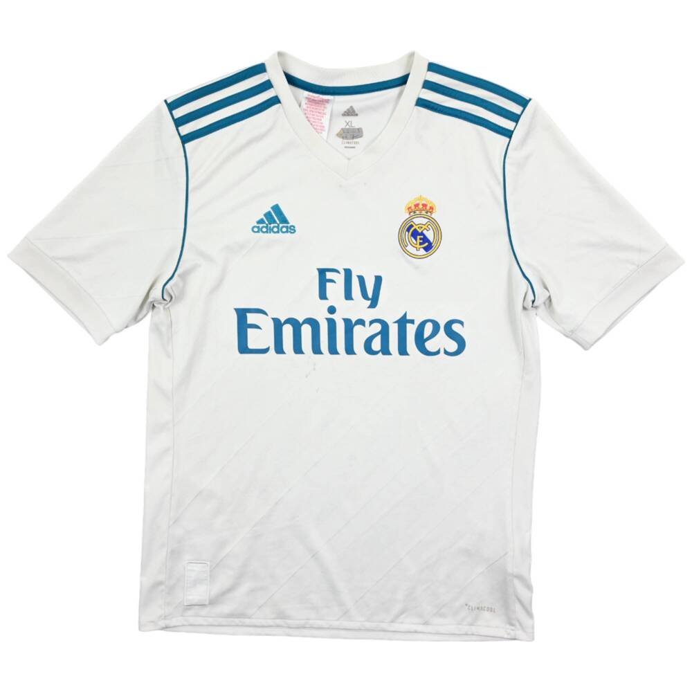 2017-18 REAL MADRID SHIRT XL. BOYS