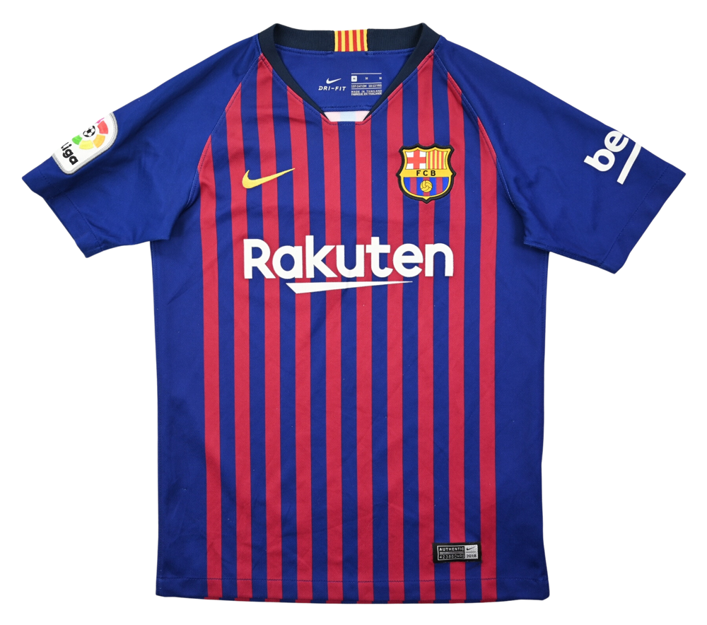 2018-19 FC BARCELONA *MESSI* SHIRT L. BOYS