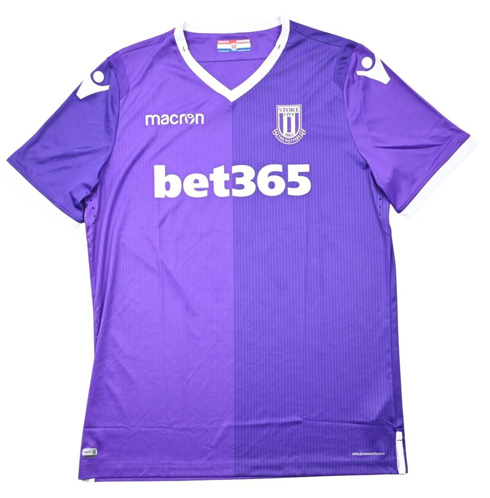 2018-19 STOKE CITY SHIRT XXL