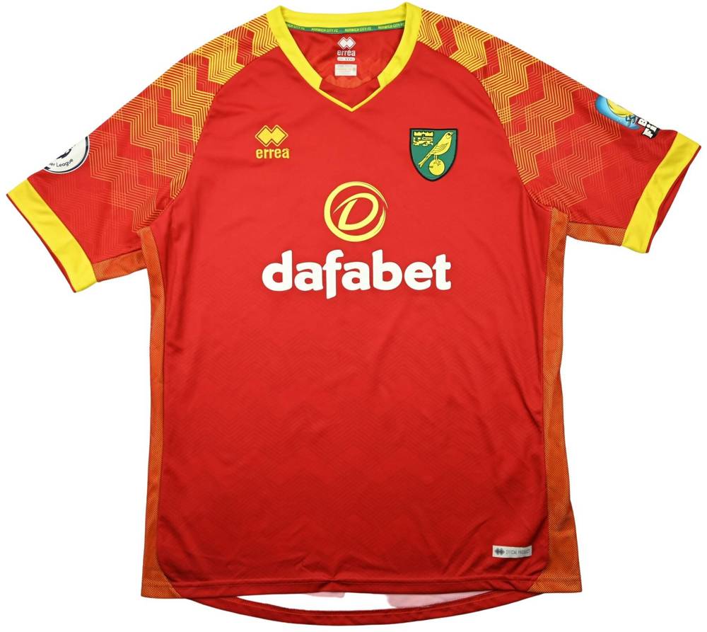 2019-20 NORWICH CITY SHIRT 3XL