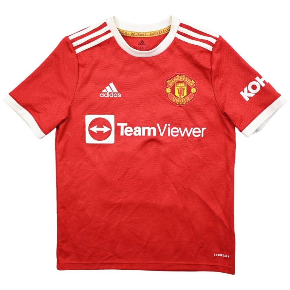 2021-22 MANCHESTER UNITED *FERNANDES* SHIRT L. BOYS