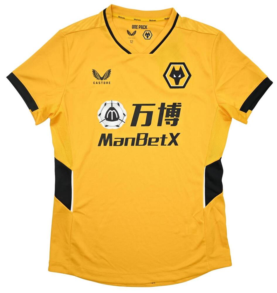 2021-22 WOLVERHAMPTON WANDERERS SHIRT WOMENS L