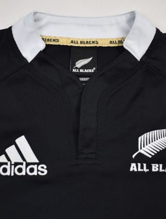 ALL BLACK NEW ZEALAND RUGBY ADIDAS SHIRT S