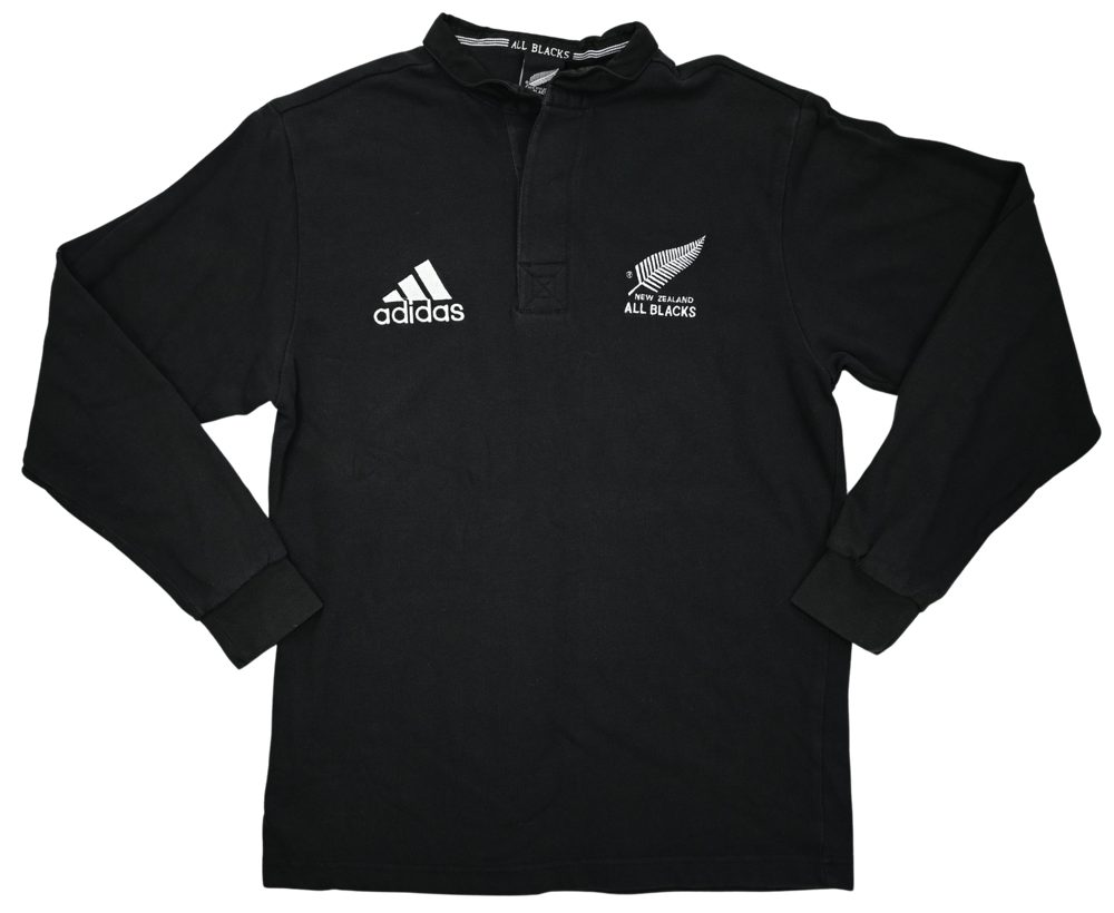 ALL BLACKS NEW ZEALAND RUGBY LONGSLEEVE SHIRT S