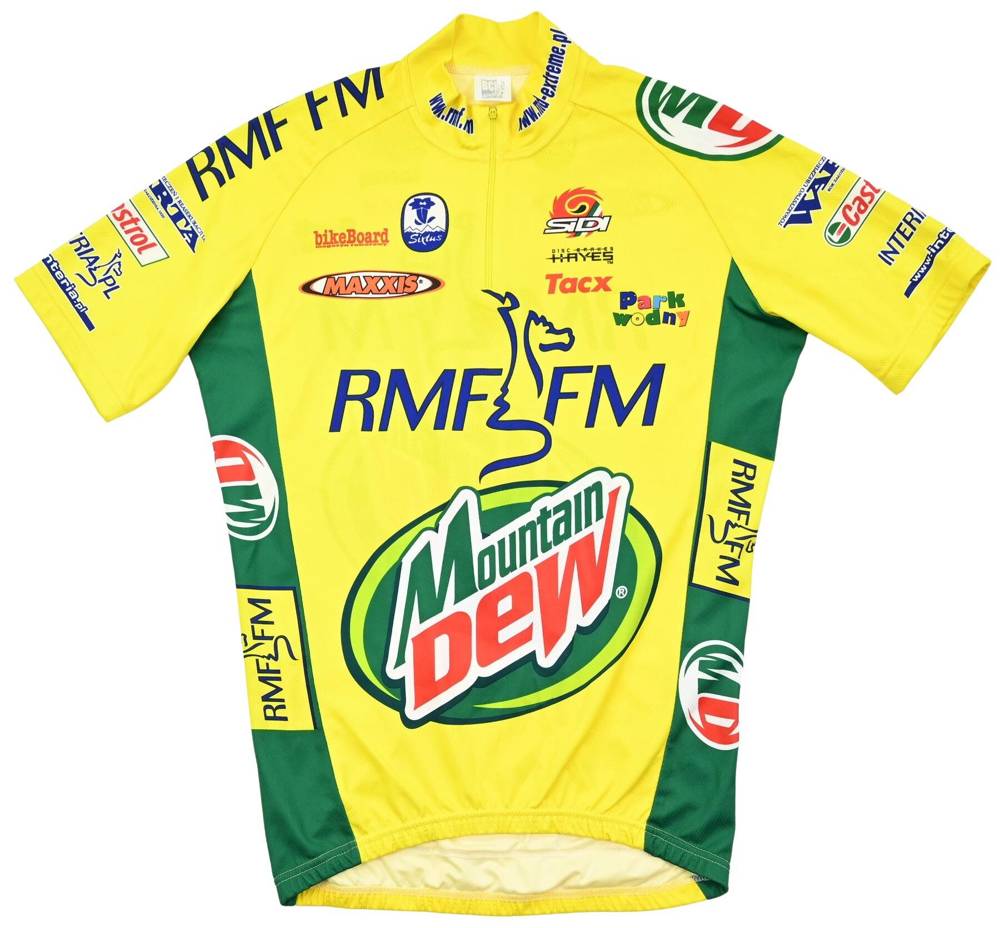 BCM RMF FM MOUNTAIN DEW CYCLING SHIRT L