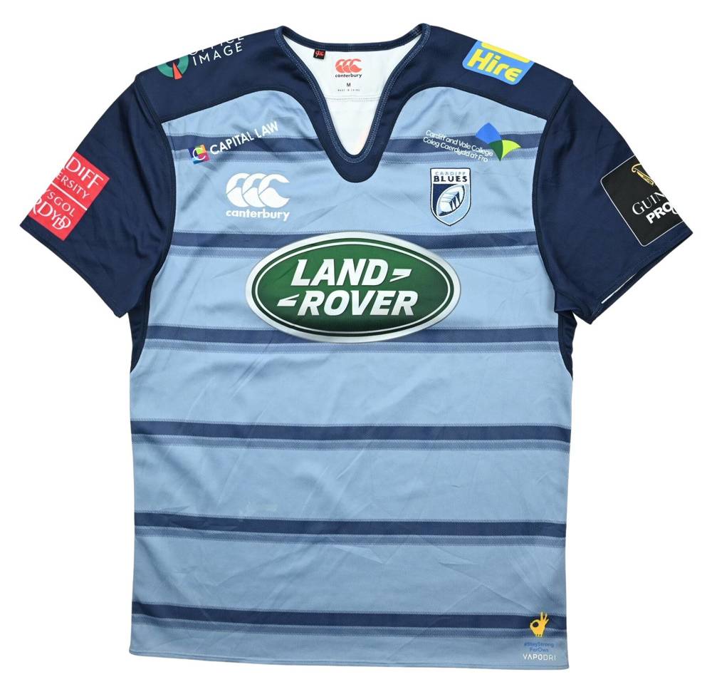 CARDIFF BLUES RUGBY SHIRT M