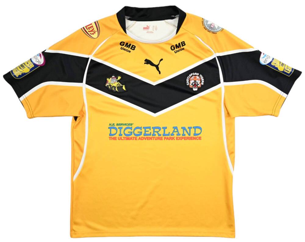 CASTLEFORD TIGERS RUGBY SHIRT S