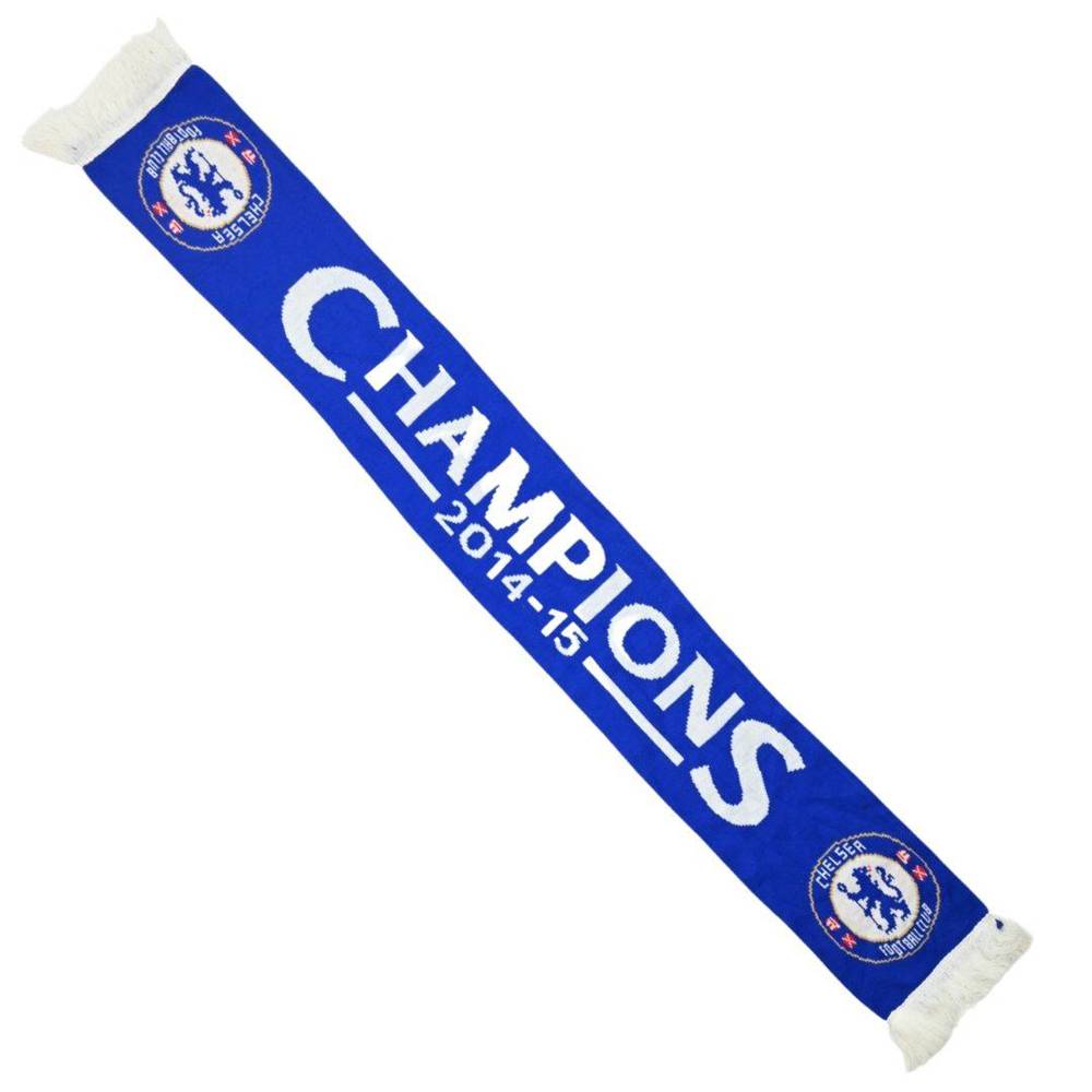 CHELSEA FC CHAMPIONS 2014-15 SCARF