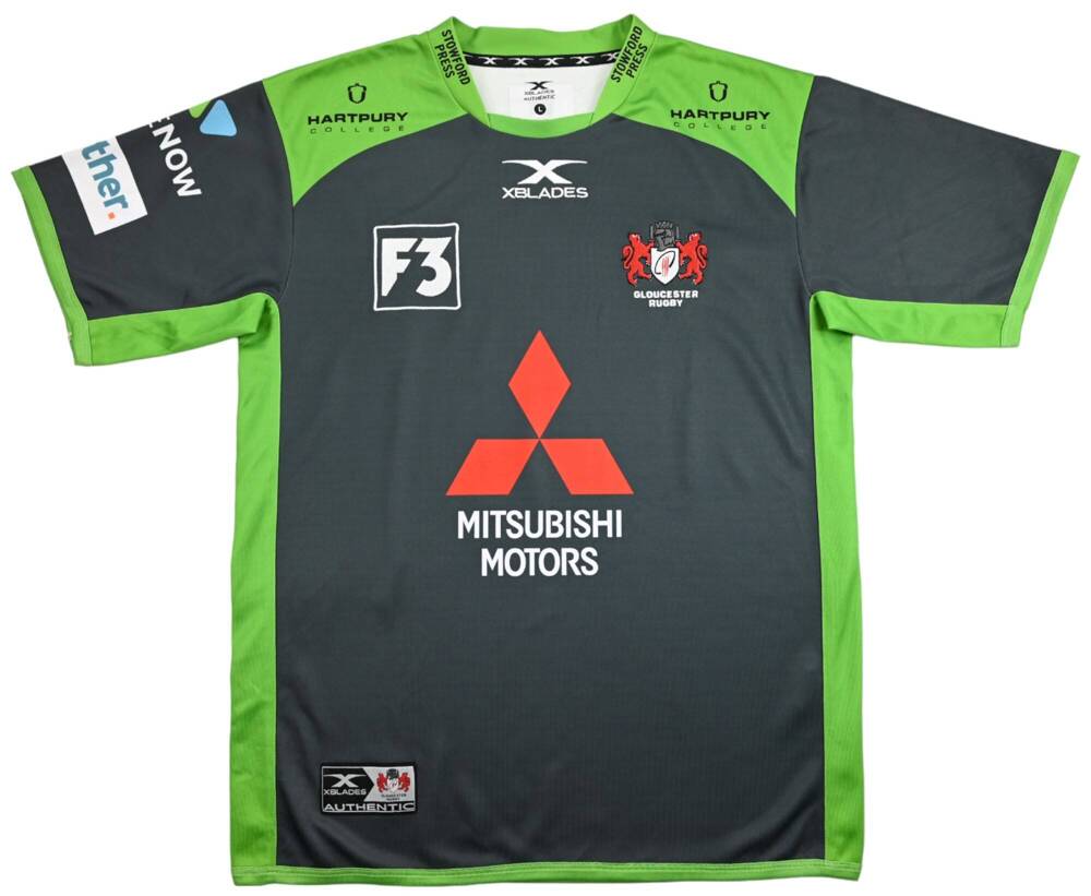 GLOUCESTER RUGBY SHIRT L