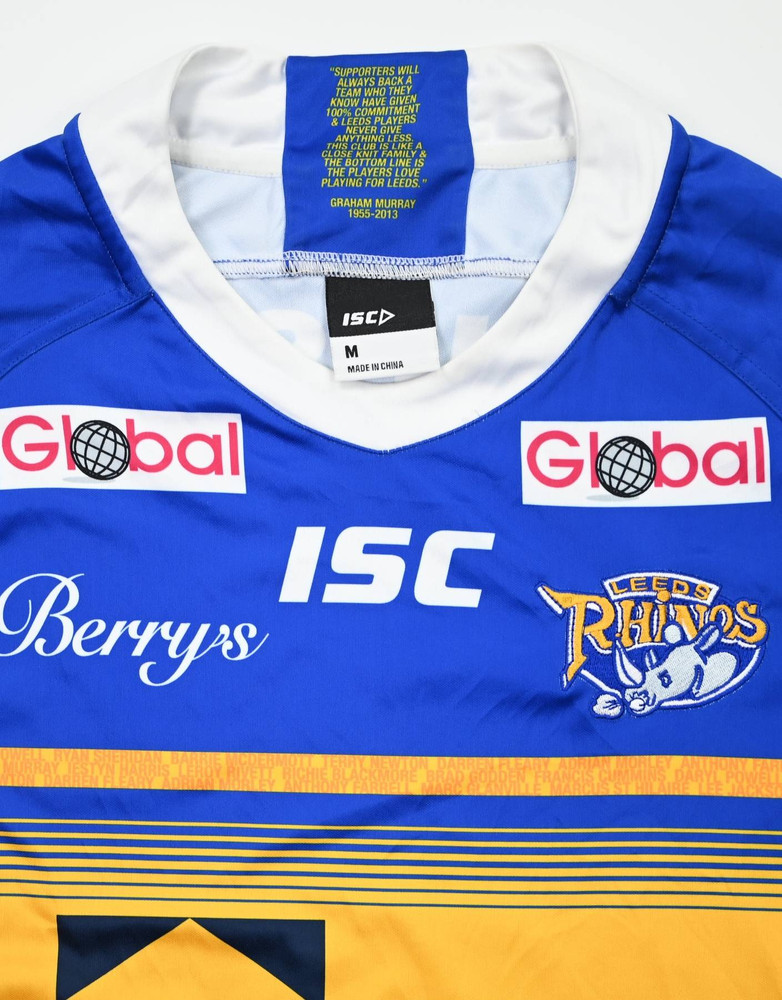 LEEDS RHINOS RUGBY SHIRT M Rugby \ Rugby League \ Leeds Rhinos