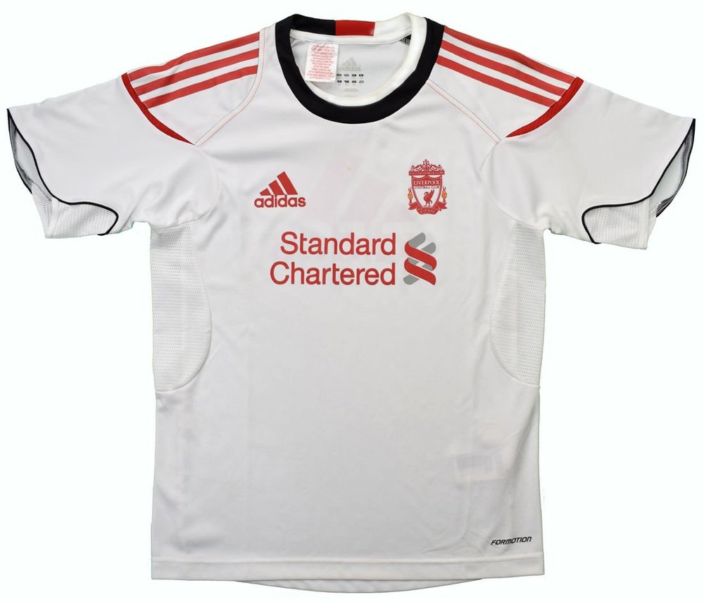 white adidas liverpool shirt