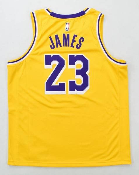 LOS ANGELES LAKERS NBA *JAMES* SHIRT XL