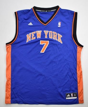 NEW YORK KNICKS *ANTHONY* NBA ADIDAS SHIRT XL