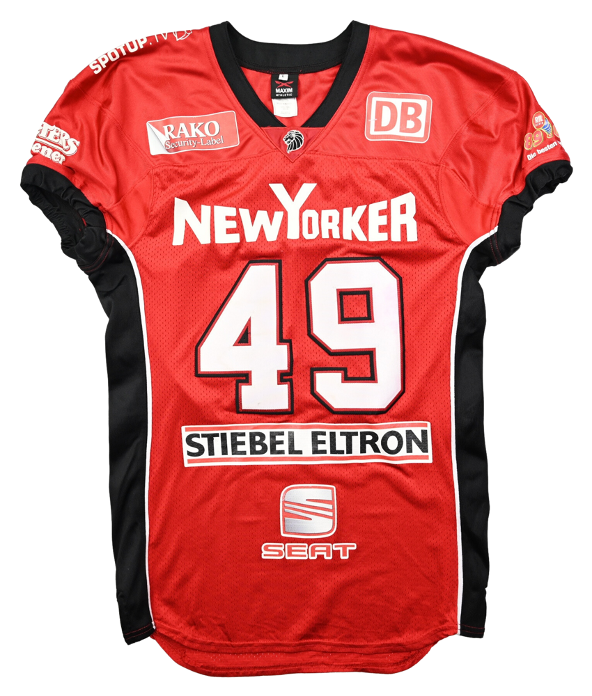 NEW YORKER BRAUNSCHWEIG LIONS AMERICAN FOOTBALL SHIRT L