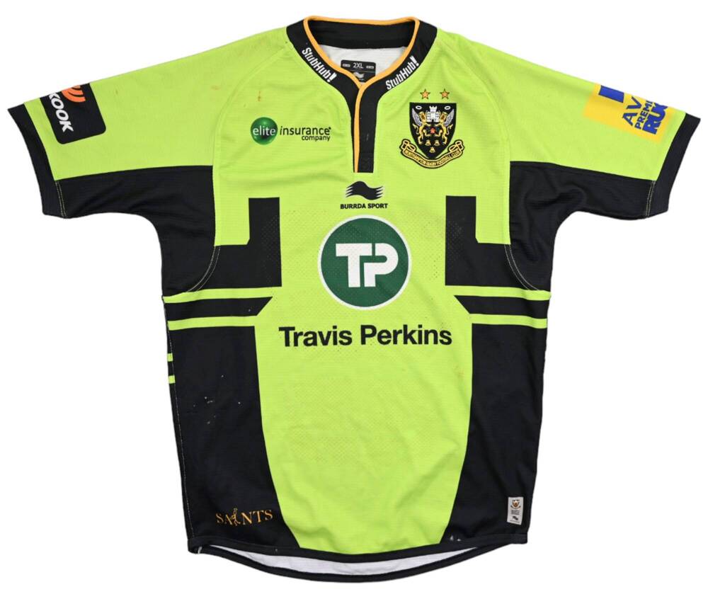 NORTHAMPTON SAINTS RUGBY SHIRT 2XL