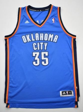 OKLAHOMA CITY THUNDER *DURANT* NBA ADIDAS SHIRT XL