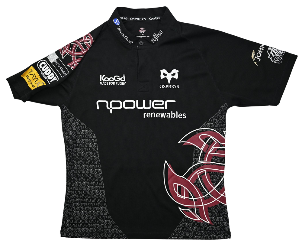 OSPREYS RUGBY SHIRT L