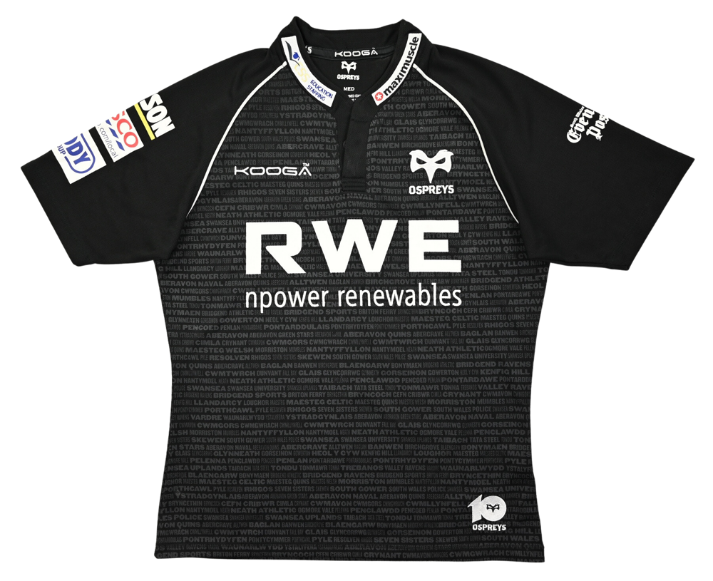 OSPREYS RUGBY SHIRT M