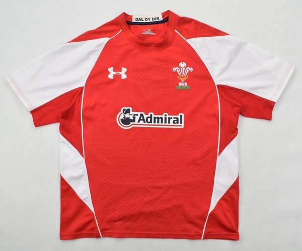 WALES RUGBY UNDER ARMOUR SHIRT L