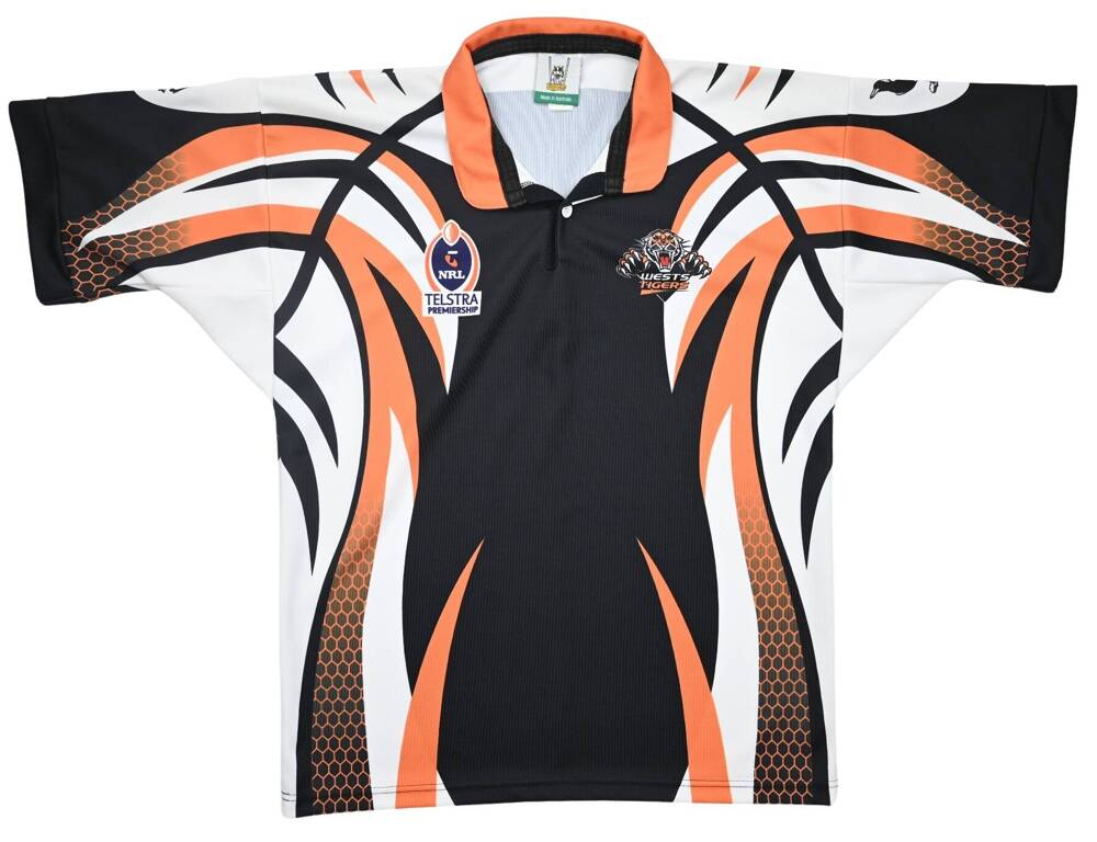 WESTS TIGERS RUGBY NRL SHIRT L