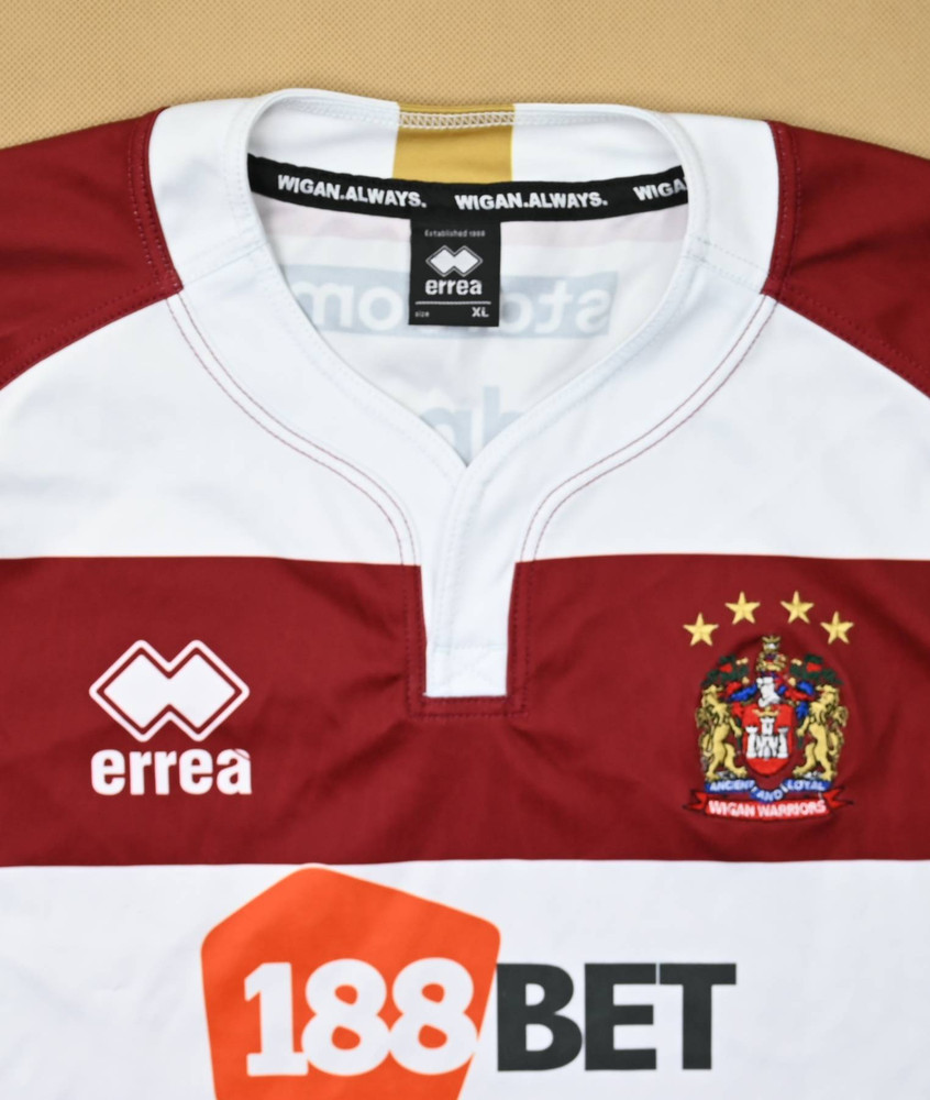 WIGAN WARRIORS RUGBY SHIRT XL Rugby \ Rugby League \ Wigan Warriors