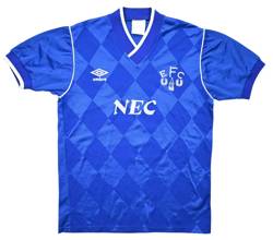 1986-89 EVERTON SHIRT XL. BOYS