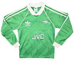 1989-91 ARSENAL LONDON GOALKEEPER SHIRT S. BOYS