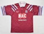 1991-92 WEST HAM UNITED MATCH ISSUE SHIRT M