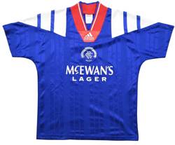 1992-94 RANGERS F.C. SHIRT  L. BOYS