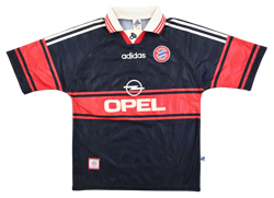 1997-99 BAYERN MUNCHEN *BASLER* SHIRT XL. BOYS