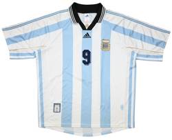 1998-99 ARGENTINA *BATISTUTA* SHIRT XL