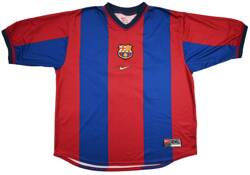 1998-99 FC BARCELONA *F. DE BOER* SHIRT 2XL