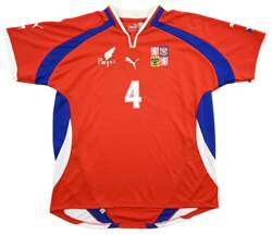 2000-02 CZECH REPUBLIC *NEDVED* SHIRT L