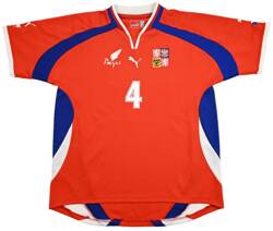 2000-02 CZECH REPUBLIC *NEDVED* SHIRT XL