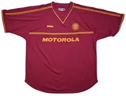 2001-02 MOTHERWELL FC SHIRT XL