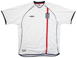 2001-03 ENGLAND SHIRT XXL