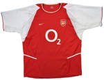 2002-04 ARSENAL LONDON SHIRT L