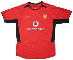 2002-04 MANCHESTER UNITED SHIRT L. BOYS