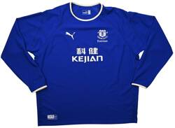 2003-04 EVERTON FC SHIRT XXL