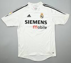 2004-05 REAL MADRID *FIGO* SHIRT XL. BOYS