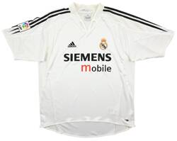 2004-05 REAL MADRID SHIRT L