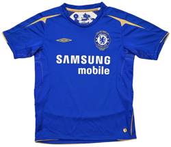 2005-06 CHELSEA LONDON SHIRT S. BOYS