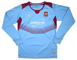 2005-07 WEST HAM UNITED SHIRT LONGSLEEVE L. BOYS